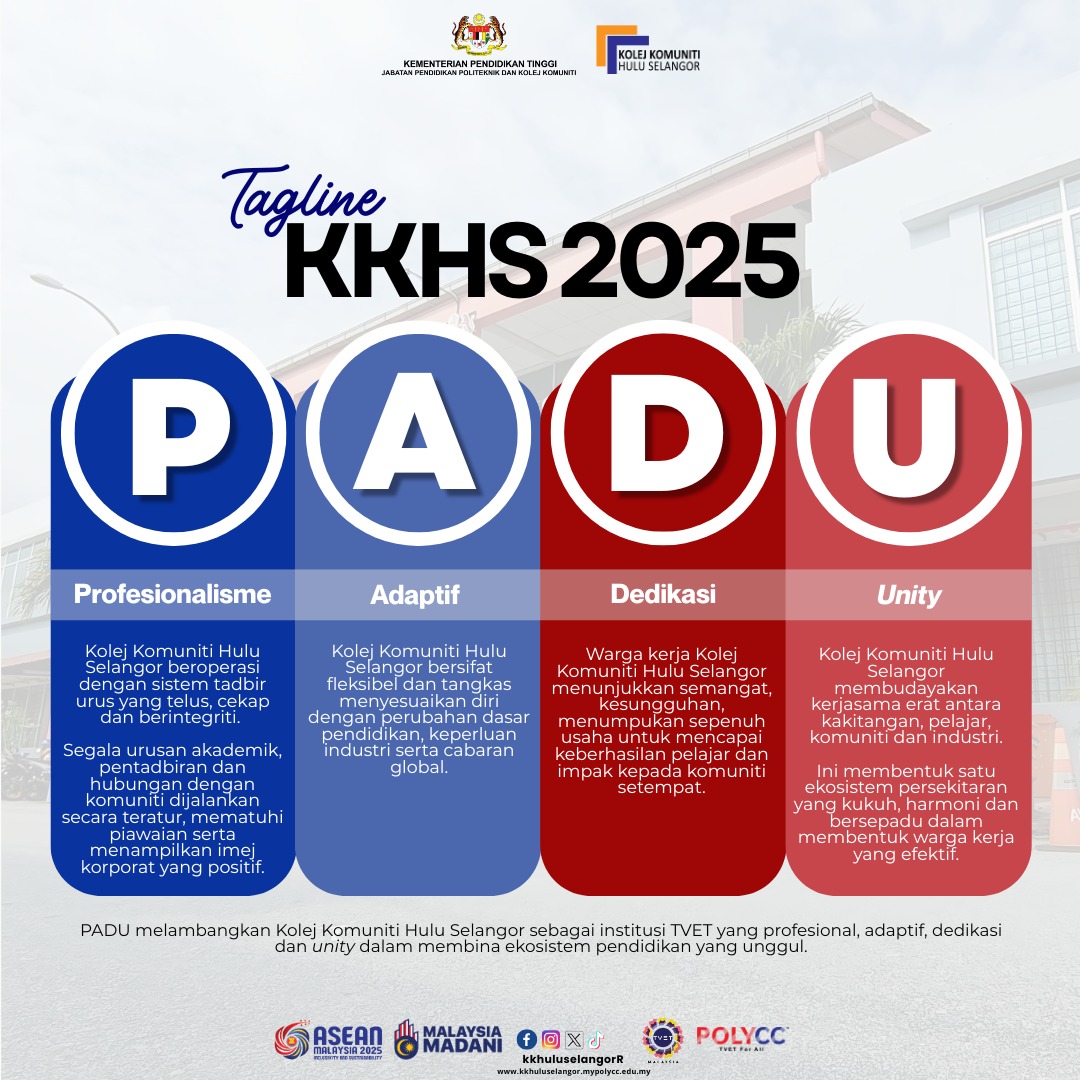 Tagline PADU KKHS 2025